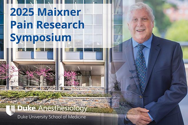 Dr. Maixner in front of MSRBIII